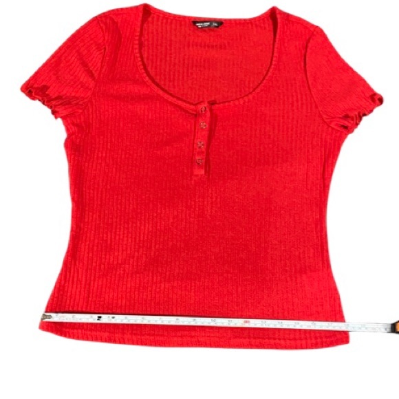 SHEIN Women’s Blouse Red Size Extra Large NWOT - Picture 7 of 10